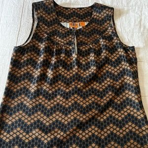 Tory Burch sleeveless silk blouse